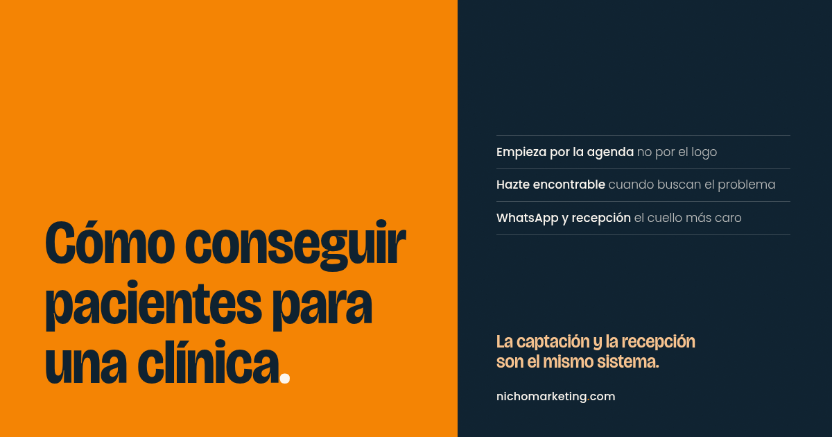 Portada del artículo «Cómo conseguir pacientes para una clínica»